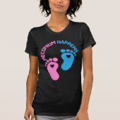 胎便発生 Tシャツ (正面)