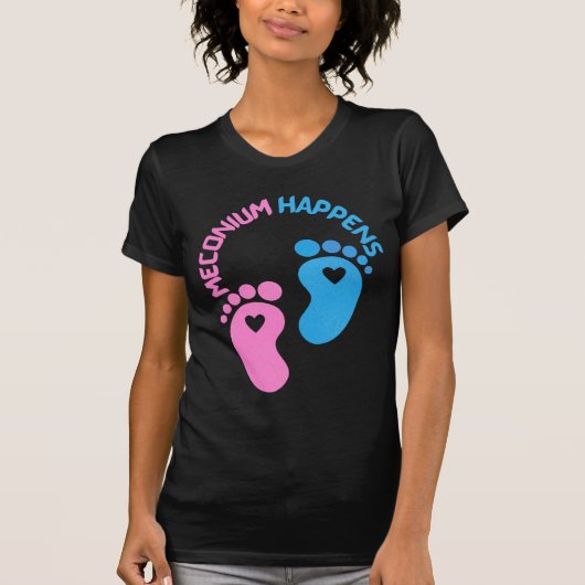 胎便発生 Tシャツ (正面)