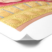 胎児1の分娩を示すイラストレーション ポスター (角)