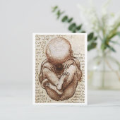 胎児 ポストカード (スタンド正面)