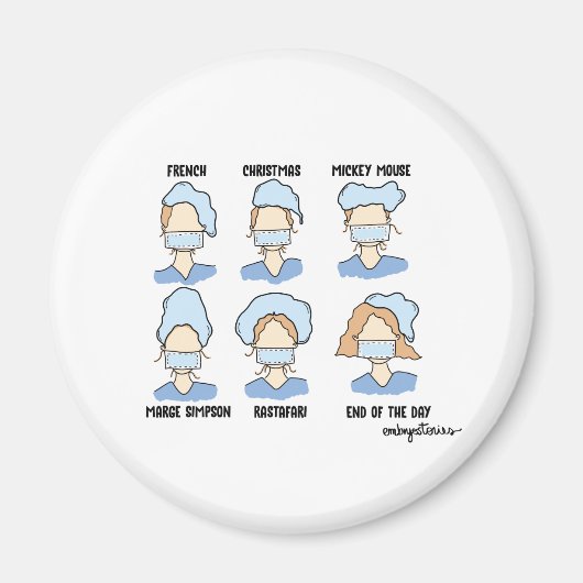 胎生学者スタイル マグネット (正面)