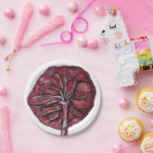 胎盤のプレート、方法を賛美するベビーシャワー ペーパープレート (パーティー)