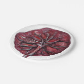 胎盤のプレート、方法を賛美するベビーシャワー ペーパープレート (アングル)