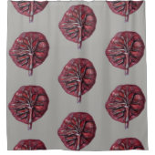 胎盤! シャワー・カーテン-誕生の中心、助産婦 シャワーカーテン (正面)