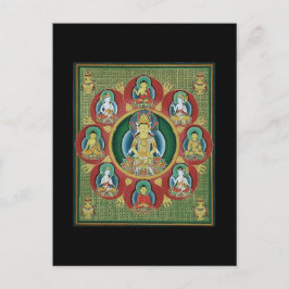 胎蔵界曼荼羅の中心 ポストカード