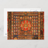 胎蔵界曼荼羅 ポストカード (正面/裏面)