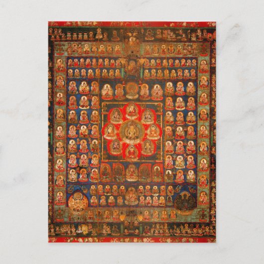 胎蔵界曼荼羅 ポストカード (正面)