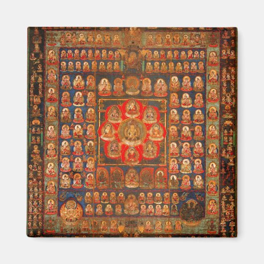 胎蔵界曼荼羅 マグネット (正面)