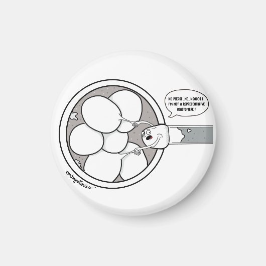 胚生検 マグネット (正面)