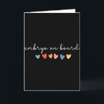 胚移植中 心拍あり 体外受精移送日 不妊治療ナース ママ カード<br><div class="desc">胚移植中 心拍あり 体外受精移送日 不妊治療ナース</div>