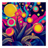 胞子を放出する葉3 ポスター (正面)