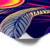 胞子を放出する葉3 ポスター (コーナー)