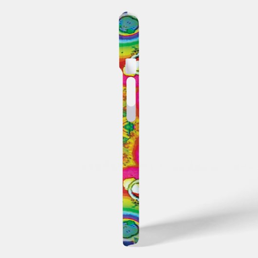 胞子万華鏡のように千変万化するパターン Case-Mate iPhoneケース (裏面 / 左)