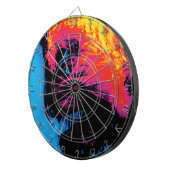 胡椒とプラスチックを混ぜ合わせた ダーツボード (正面右)