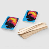 胡椒とプラスチックを混ぜ合わせた ハンドファン (組立なし)