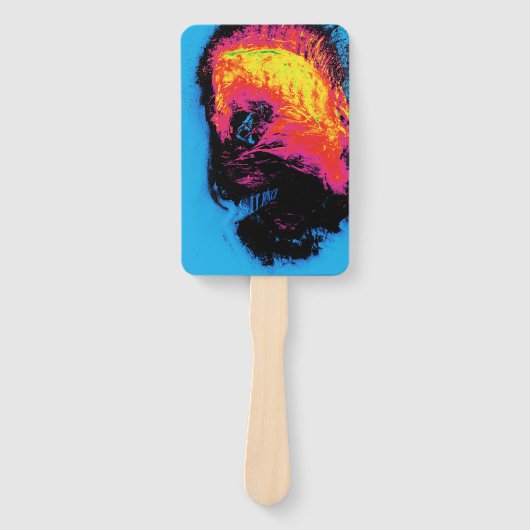 胡椒とプラスチックを混ぜ合わせた ハンドファン (正面)