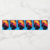 胡椒とプラスチックを混ぜ合わせた ペットボトルラベル (シングルラベル)