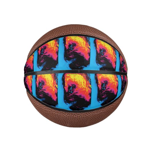 胡椒とプラスチックを混ぜ合わせた ミニバスケットボール (正面)