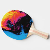 胡椒とプラスチックを混ぜ合わせた 卓球ラケット (横)