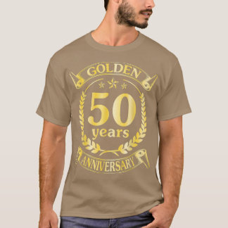 胡結婚結婚したの50周年 Tシャツ