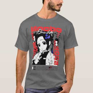 胡蝶しのぶ ネオ アニメ 美少年 Tシャツ