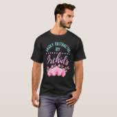 胡蝶蘭に気を取られがち ラン 花 ガーデン Tシャツ (正面フル)