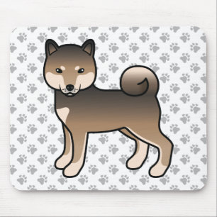 胡麻柴犬のキャラクタードッグ マウスパッド