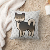 胡麻柴犬 クッション (ブランケット)