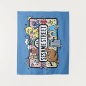 胡麻 |ゴマパールのドードル記号 タペストリー (正面)