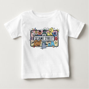 胡麻 ゴマパールのドードル記号 ベビーTシャツ