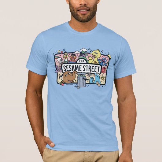 胡麻 |ゴマパールのドードル記号 Tシャツ (正面)