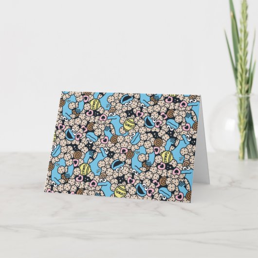 胡麻 | Cookieモンスタードードルパターン シーズンカード (正面)