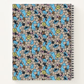 胡麻 | Cookieモンスタードードルパターン ノートブック (裏面)