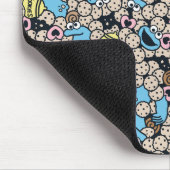 胡麻 | Cookieモンスタードードルパターン マウスパッド (コーナー)