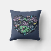 胡麻 | Count von Count Doodleハート クッション (裏面)