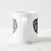 胡麻 | Count von Count Doodleハート ジャンボコーヒーマグカップ (裏面)