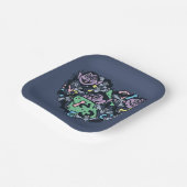 胡麻 | Count von Count Doodleハート ペーパープレート (傾斜あり)