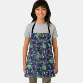 胡麻 | Count von Count Doodle Pattern エプロン (インサイチュ)