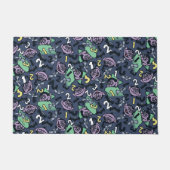 胡麻 | Count von Count Doodle Pattern ドアマット (正面)