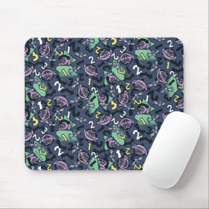 胡麻 Count von Count Doodle Pattern マウスパッド