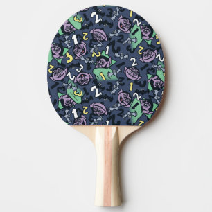 胡麻   Count von Count Doodle Pattern 卓球ラケット