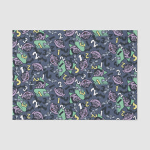 胡麻   Count von Count Doodle Pattern 薄葉紙