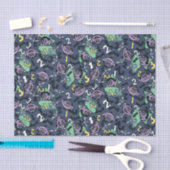 胡麻 | Count von Count Doodle Pattern 薄葉紙 (クラフト)