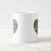 胡麻 | Oscar the Grouch Doodleハート ジャンボコーヒーマグカップ (正面)