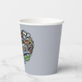 胡麻 | Oscar the Grouch Doodleハート 紙コップ (裏面)