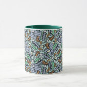 胡麻 | Oscar the Grouch Pattern マグカップ (中央)