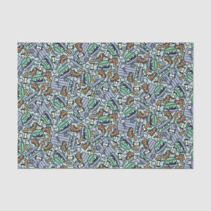 胡麻 Oscar the Grouch Pattern 薄葉紙