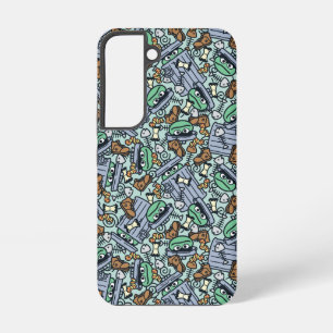 胡麻 Oscar the Grouch Pattern Samsung Galaxy S22ケース