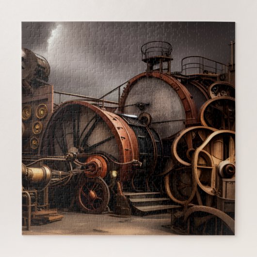 胴体後の発電機 ジグソーパズル (縦)