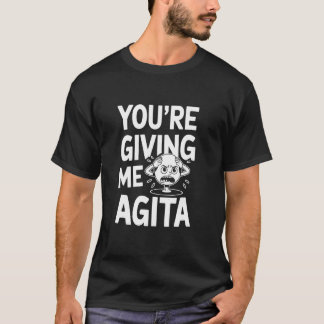 胸が痛くなってるよ Tシャツ